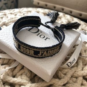 Christian Dior Woven Friendship bracelet